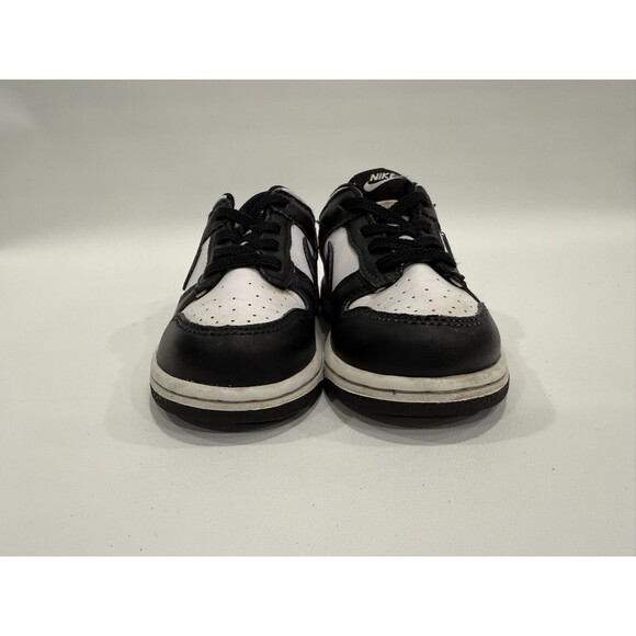 Nike Dunk Low “Panda” White Black CW1589-100 Baby / Toddler Size 9C - Picture 4 of 10